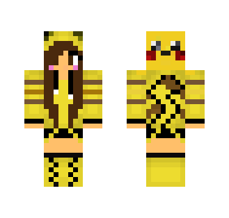 Pikachu Girl - Girl Minecraft Skins - image 2
