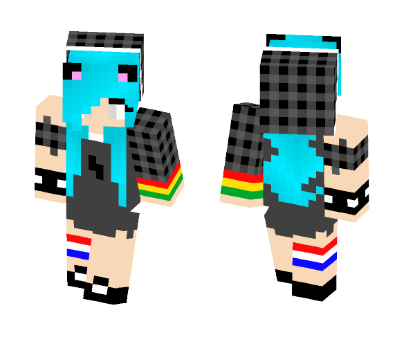 Blu It's Meh - Female Minecraft Skins - image 1
