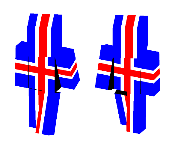 Iceland Flag!!! - Male Minecraft Skins - image 1