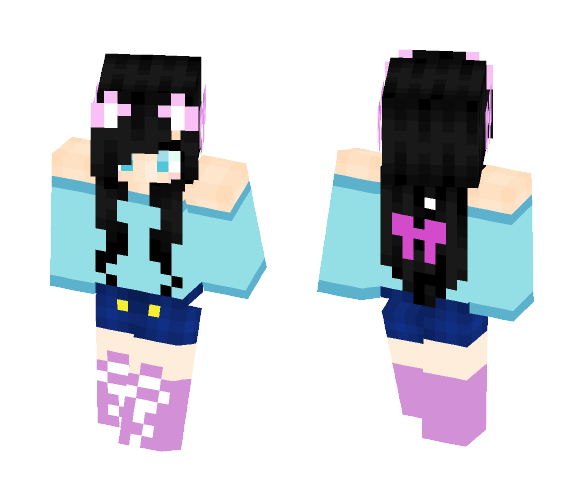 a edit from NIkkis worl - Female Minecraft Skins - image 1