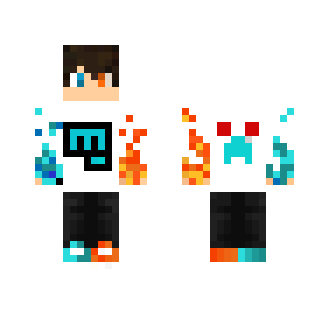 FireWater Boy - Boy Minecraft Skins - image 2