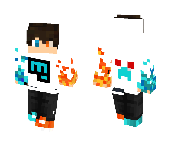 FireWater Boy - Boy Minecraft Skins - image 1