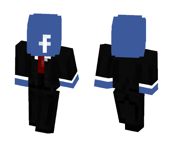 Facebook Man - Male Minecraft Skins - image 1