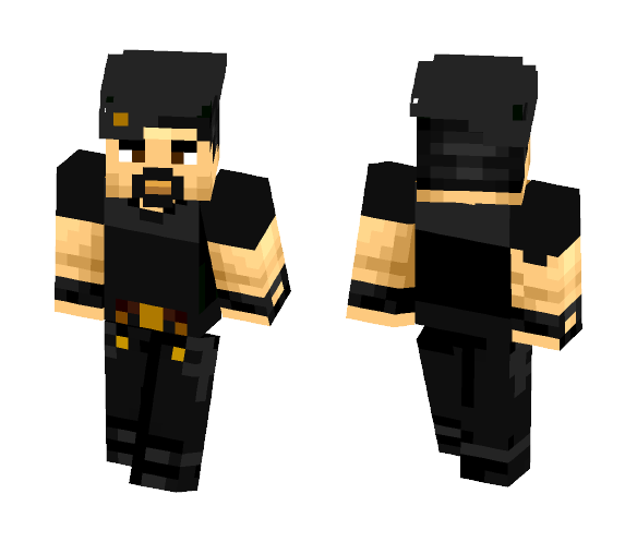 Expendables 2 Barney Ross - Male Minecraft Skins - image 1
