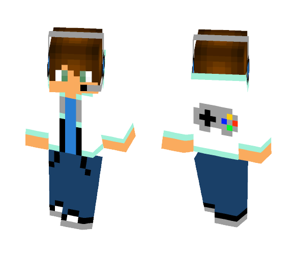 Gaming Boy - Boy Minecraft Skins - image 1