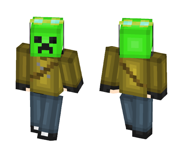 My Persona:Steampunk SpoopyCreeper - Male Minecraft Skins - image 1
