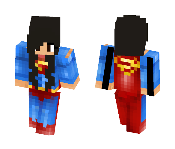 superma female version - Female Minecraft Skins - image 1