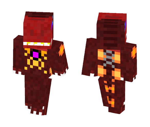 Demon raptor (devil trigger) - Male Minecraft Skins - image 1