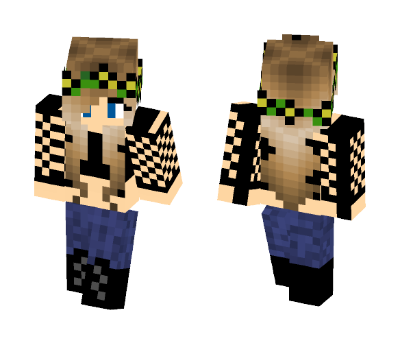 Emo Country Girl - Girl Minecraft Skins - image 1
