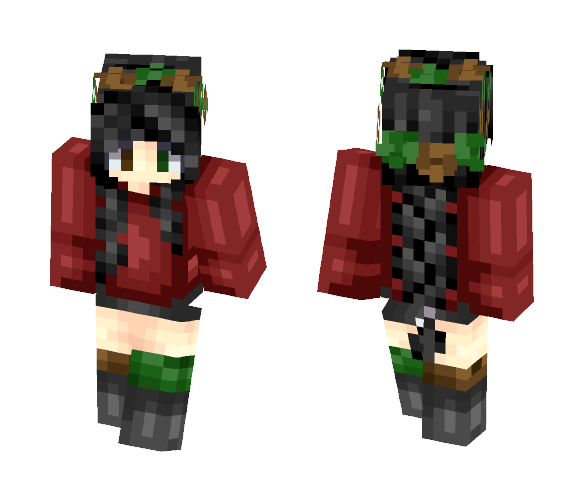 Camp Girl - Girl Minecraft Skins - image 1
