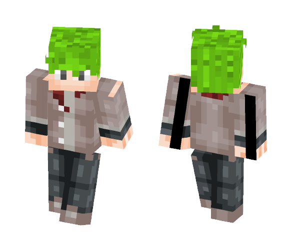 Toxic Hair Teen - Male Minecraft Skins - image 1