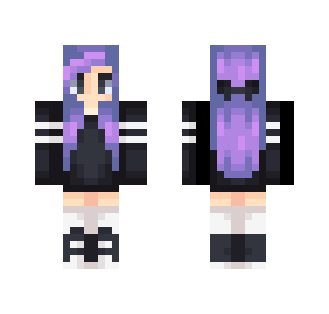 Simple Purple - Female Minecraft Skins - image 2