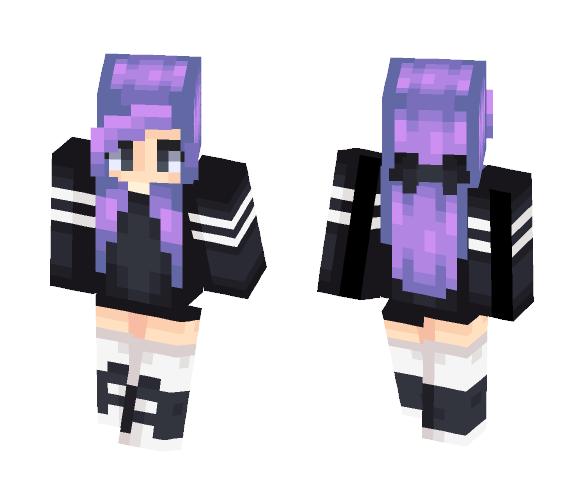 Simple Purple - Female Minecraft Skins - image 1