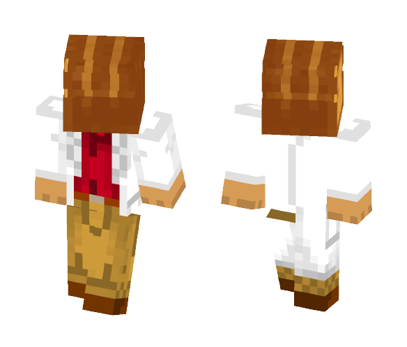 Bread Head ԅ(♡﹃♡ԅ) - Male Minecraft Skins - image 1