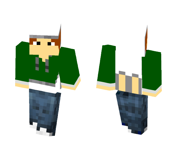 Guy with an Atomic Wedgie - Male Minecraft Skins - image 1