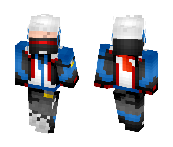 Overwatch - Soldier 76 - Male Minecraft Skins - image 1