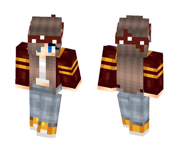 Gryffindor Girl - Girl Minecraft Skins - image 1