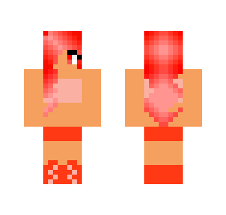 Fire girl - Girl Minecraft Skins - image 2