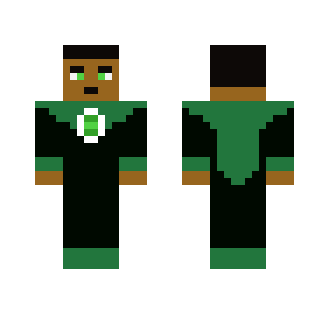 Green Lantern (John Stewart) - Comics Minecraft Skins - image 2