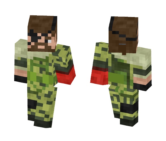 Metal Gear Solid V TPP Venom Snake - Male Minecraft Skins - image 1
