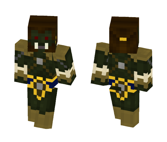 Male Orc - Male Minecraft Skins - image 1