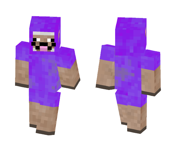 Handsome Purple Shep - Male Minecraft Skins - image 1