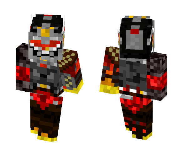 Fire Knight - Male Minecraft Skins - image 1