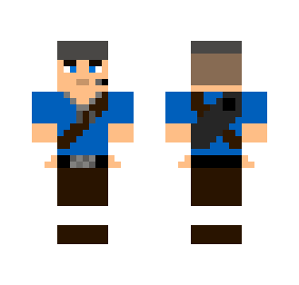 Scout(Blue) - Male Minecraft Skins - image 2