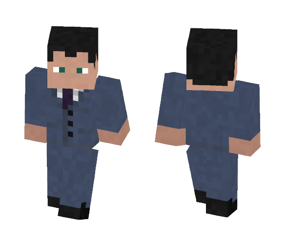 Bussinesman model 2 - Male Minecraft Skins - image 1