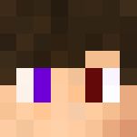 Boy with Purple Power Hand - Boy Minecraft Skins - image 3