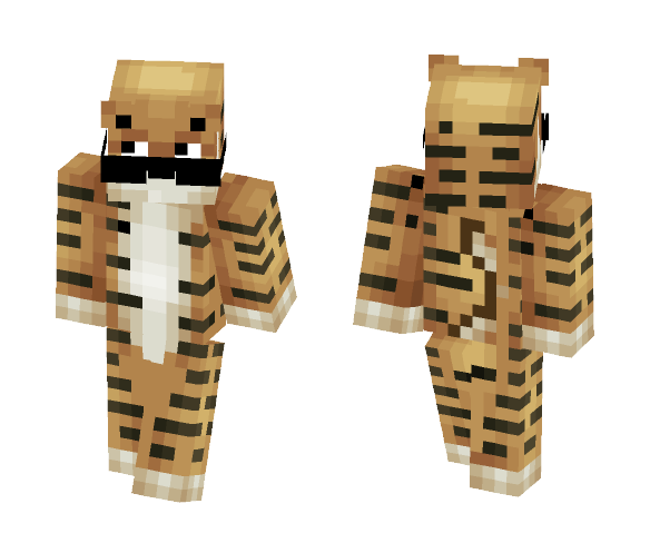 cool tiger - Male Minecraft Skins - image 1