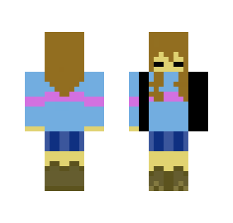 Backwards Frisk - Female Minecraft Skins - image 2