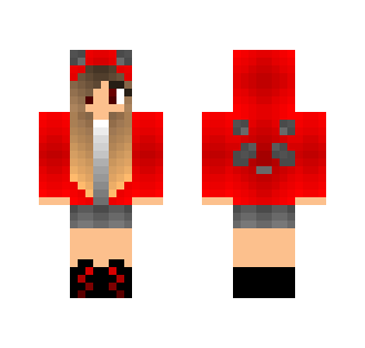 girl red panda cute - Cute Girls Minecraft Skins - image 2