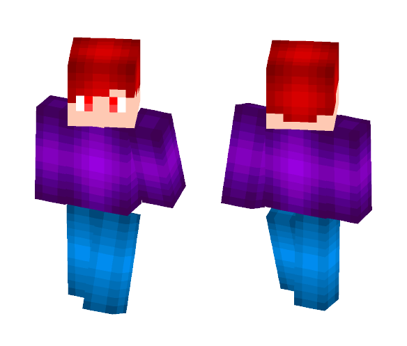 CrimsonFire (my old skin) - Male Minecraft Skins - image 1