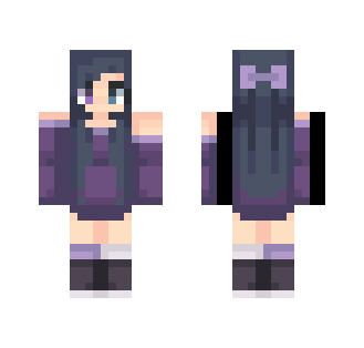 ƁℓυєAηgєℓ ~ Violet Remake - Female Minecraft Skins - image 2