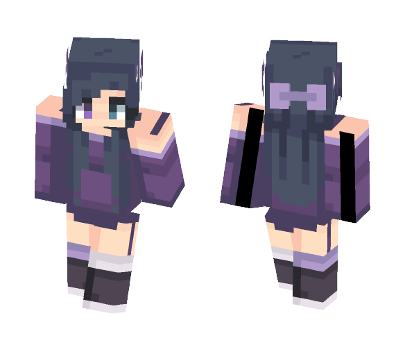 ƁℓυєAηgєℓ ~ Violet Remake - Female Minecraft Skins - image 1