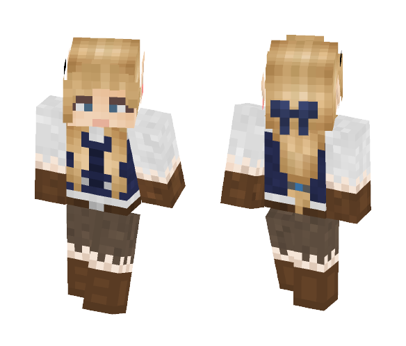 Ari [Creete] - Female Minecraft Skins - image 1