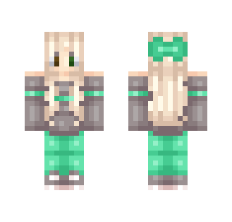 Green Winter - Female Minecraft Skins - image 2