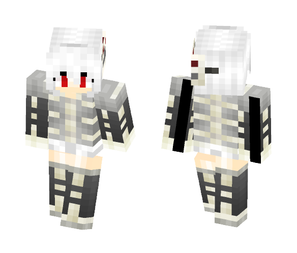 Skeleton Girl - Girl Minecraft Skins - image 1