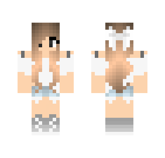 Light brunette-Female skin - Female Minecraft Skins - image 2