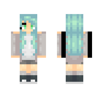 [ST] Aqua - Female Minecraft Skins - image 2