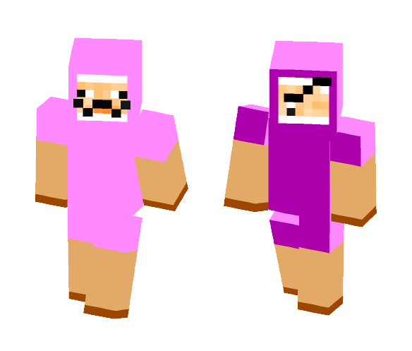 Pink Sheep and Purple shep - Male Minecraft Skins - image 1