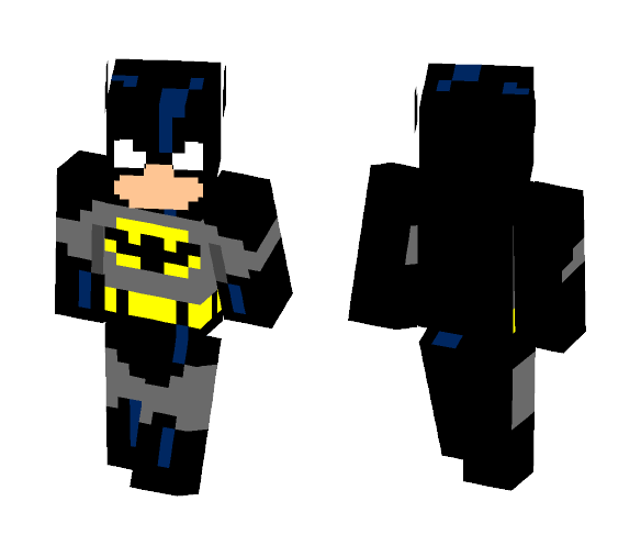 Animated Batman - Batman Minecraft Skins - image 1
