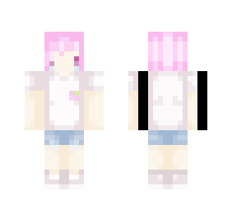 딸기 우유 2 - Female Minecraft Skins - image 2