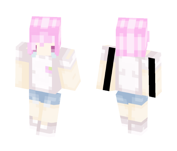 딸기 우유 2 - Female Minecraft Skins - image 1