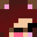 Red Haired Dog Filter Girl - Color Haired Girls Minecraft Skins - image 3