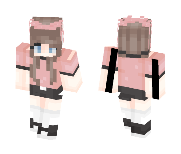 Main OC: Lisette | GhostCoffee - Female Minecraft Skins - image 1