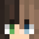 Half Eyes - Female Minecraft Skins - image 3