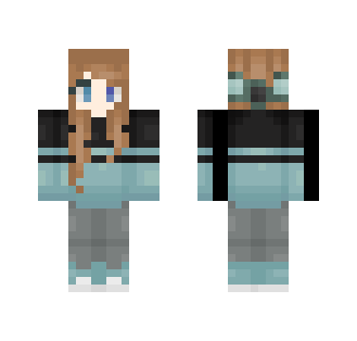 Twin OCs: Wen | GhostCoffee - Female Minecraft Skins - image 2