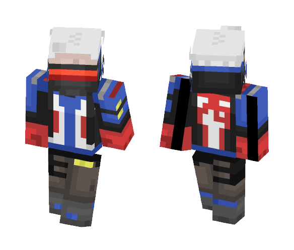 Soldier: 76 (Overwatch) - Male Minecraft Skins - image 1